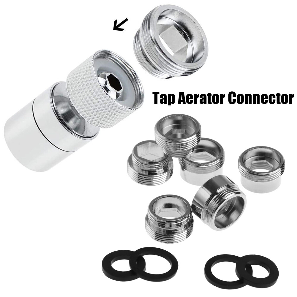 Useful Aerator Adapter Metal Water Purifier Accessories Outside Thread Kitchen Faucet Tap Aerator Connector Water Saving Adaptor