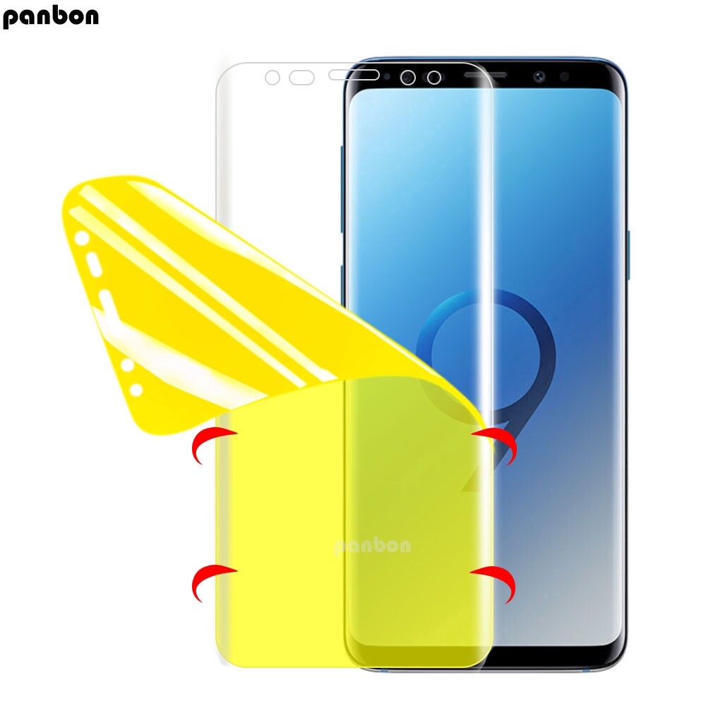 ♥Ready Stock【Hydrogel Film 】 Samsung Note 10 9 8 7 FE 5 S8 S9 S10 plus S10E S7 S6 edge Hydrogel film Screen Protector