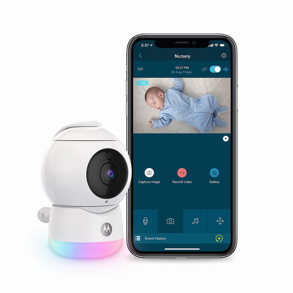 motorola mbp855connect night vision