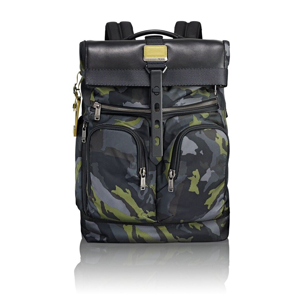 Tumi london roll top backpack outlet camo