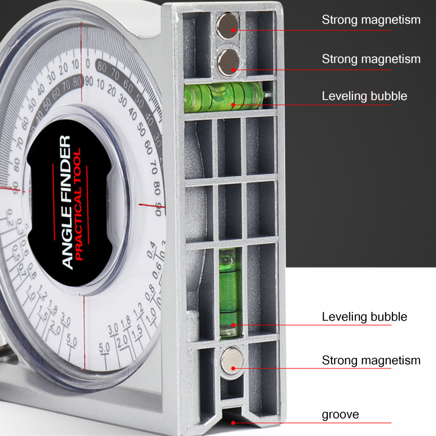 Từ Góc Định Vị Dốc Thước Đo Độ Nghiêng Dọc Cấp Meter Đồ Đo Độ Nghiên Khảo Sát Xách Tay Đo Đo Công Cụ Dốc Định Vị