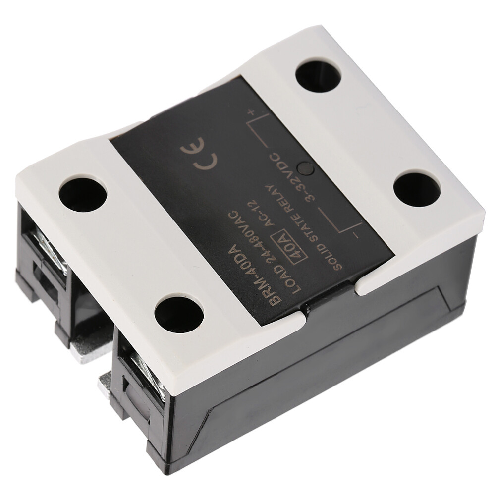 Rơ Le bán dẫn 40A Rơ Le bán dẫn BRM-40DA tải 24-480Vac Rơ Le bán dẫn cho quá trình tự động hóa công nghiệp