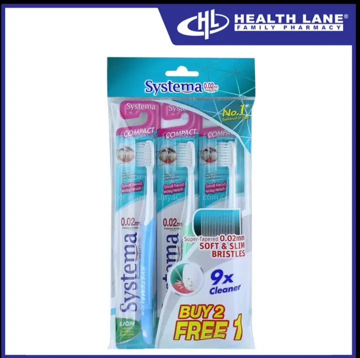 systema sensitive toothbrush
