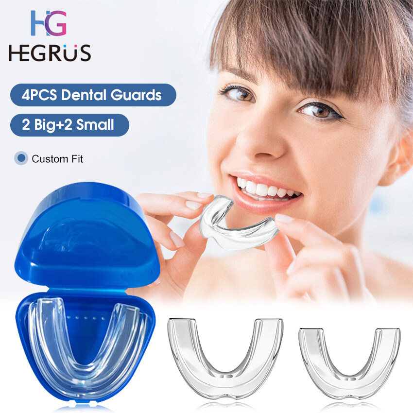 Hegrus Teeth Cover Braces 4pcs Orthodontic Braces Teeth Guard Night 