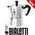 Bialetti Moka Express 1-Cup Stovetop Espresso Maker(Silver)