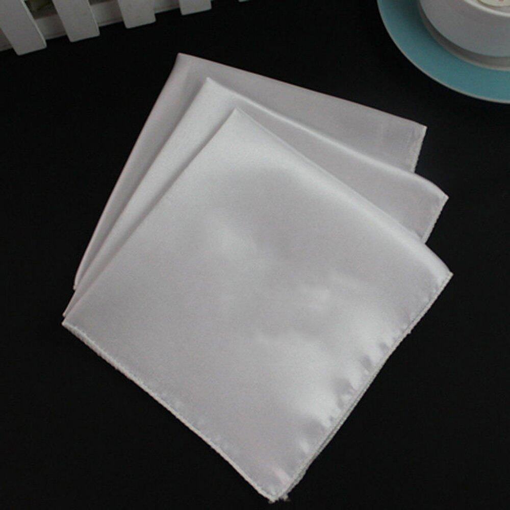 BolehDeals 10x Polyester Napkin Pocket Handkerchief Square Wedding Party Tableware 21 - Intl