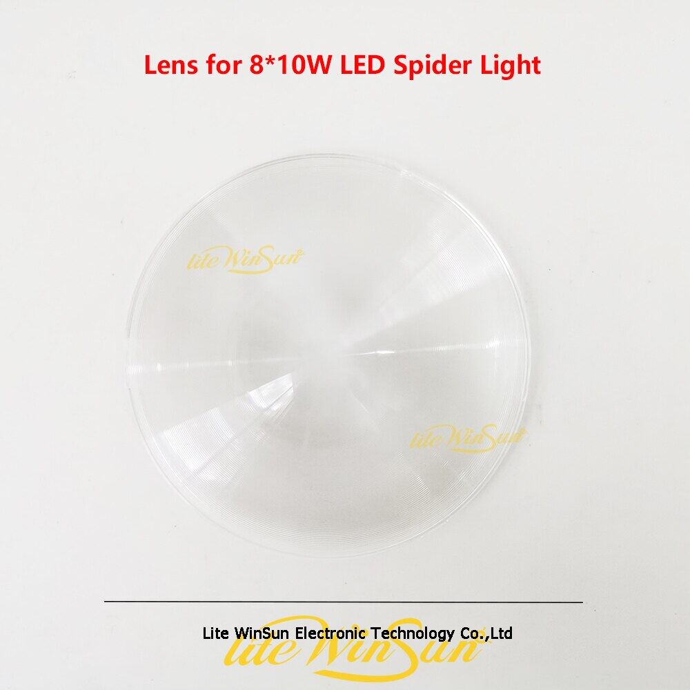 Plastic Len for 8 10W LED Spider Lighting Replacment Spares