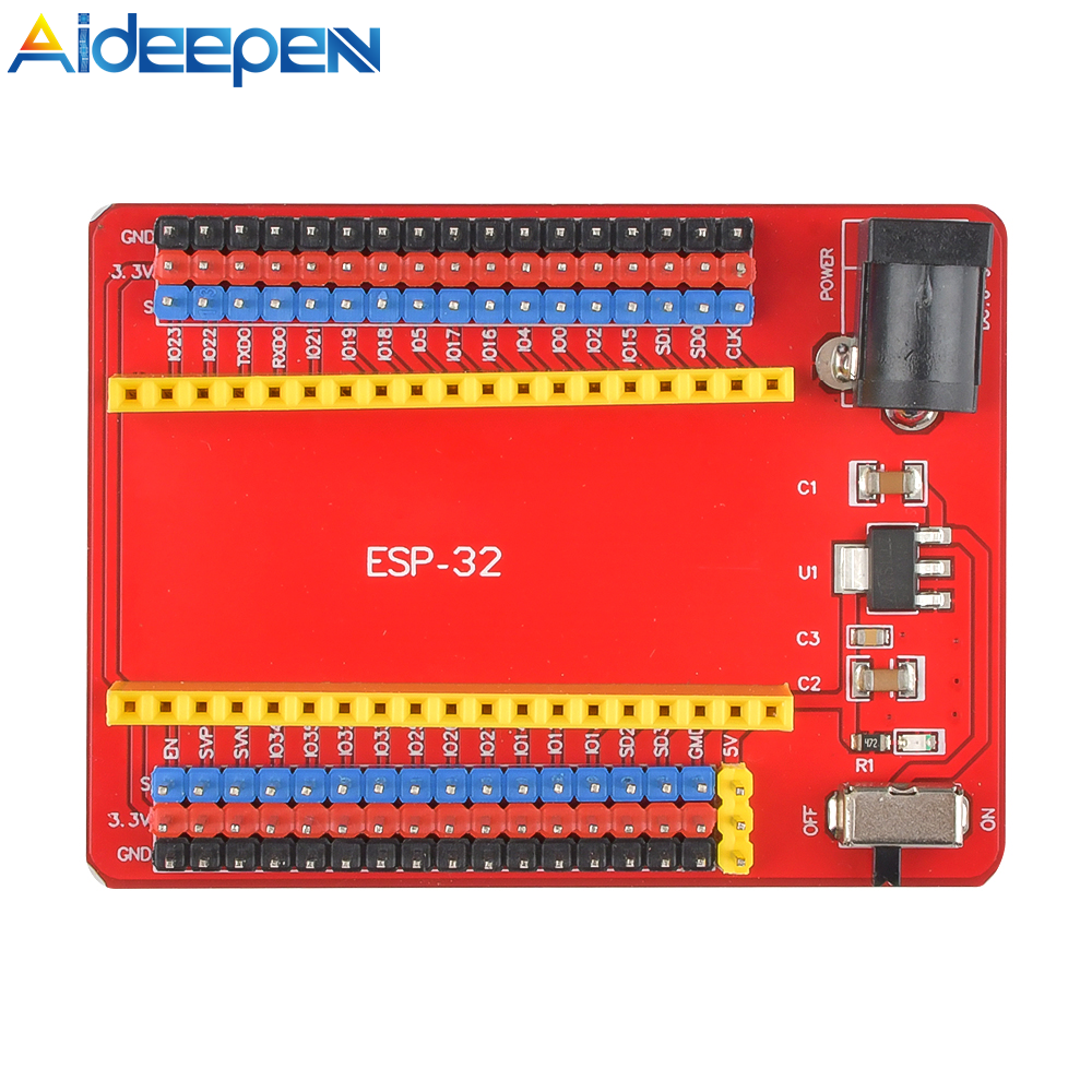 Aideepen Mô-đun Bảng Mở Rộng Phát Triển ESP32 Cho Kỹ Sư Kỹ Thuật Mô-đun Điện Tử Tự Làm Cho Bo Mạch Chủ Arduino Nano V3.0 DC 7-12V