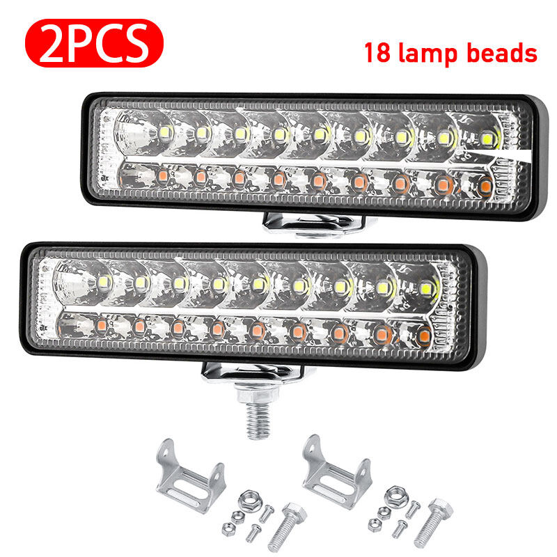 54w 72w 24 18 Led Car Light Led Light Bar For 4x4 LED Light Bar Offroad SUV ATV Tractor Boat Trucks Excavator 12V 24V Work Light