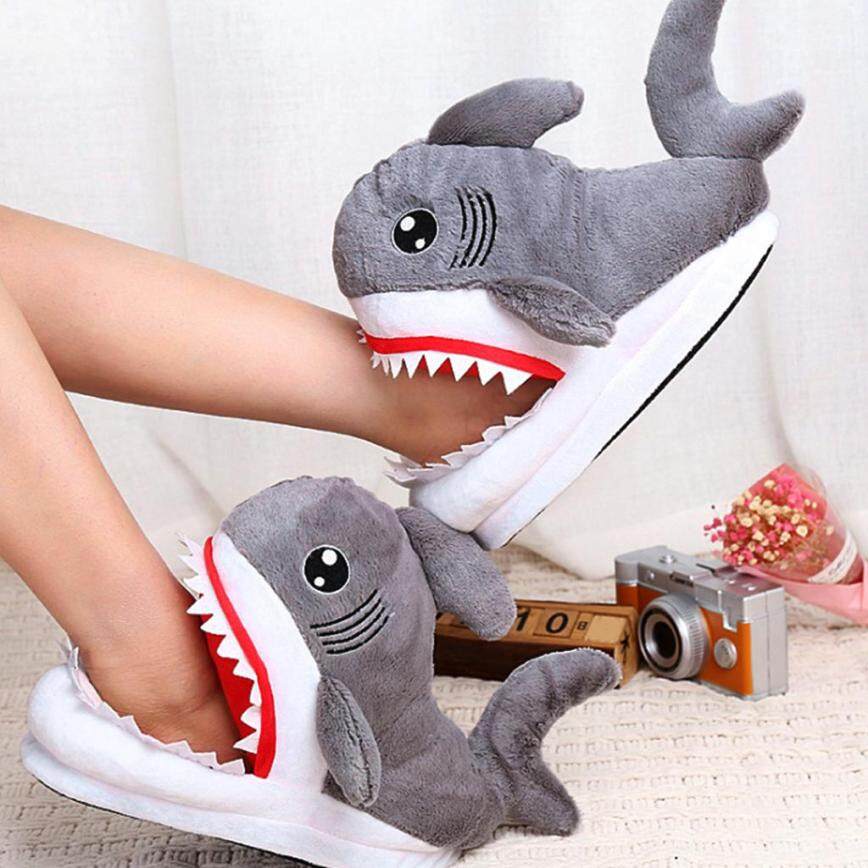 Kloware Dép Lê Nam Nữ Mới Lạ Hình Cá Mập Giày Trong Nhà Hình Động Vật Vui Nhộn giá rẻ