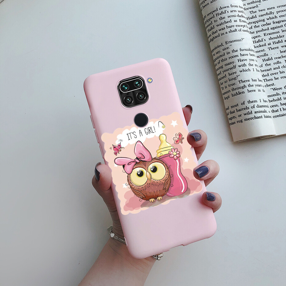 Cute Silicone Case For Xiaomi Redmi Note 9 / Note 9s / Note 9 Pro / Note 9 Pro Max Back Cover Soft Slim Phone Casing
