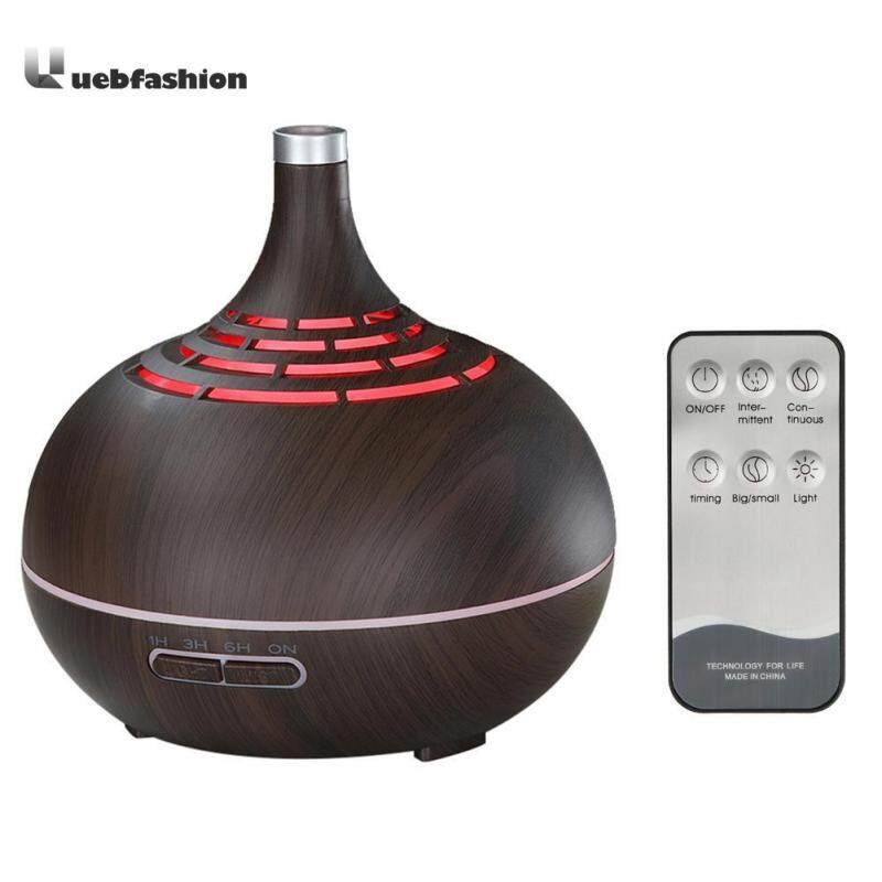 400ml Hollow Remote Control Timing Ultrasonic Aroma Diffuser Air Humidifier Singapore