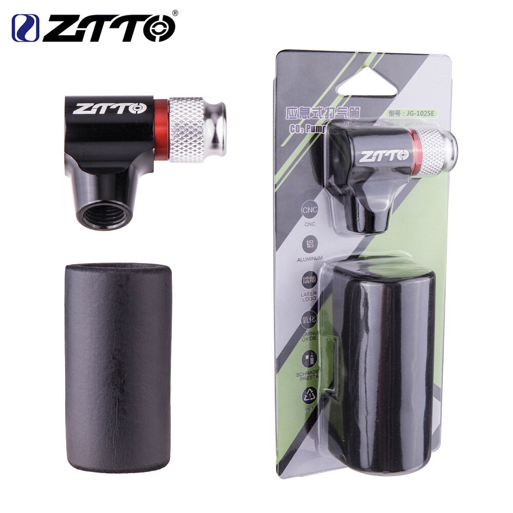 ZTTO bicycle inflatable bottle co2 portable quick pump