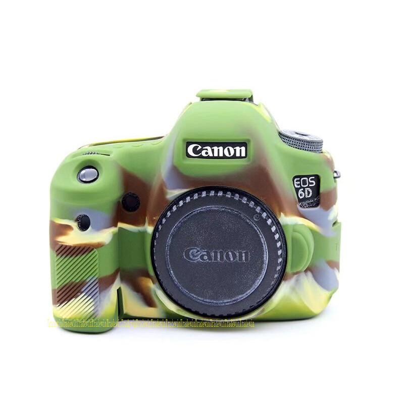 Vỏ máy ảnh bằng cao su silicon mềm cho Canon EOS 6D