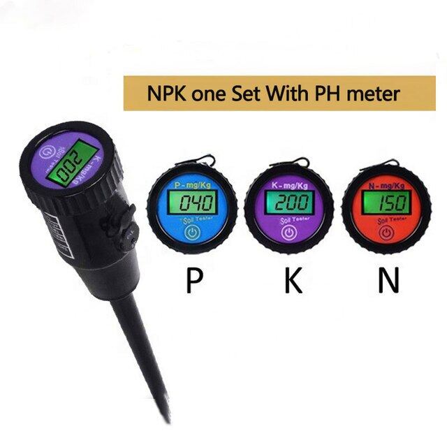 Soil Test Kits Nutrient NPK Test Soil Fertilizer Analyzer For Soil Quick Testing Lazada PH