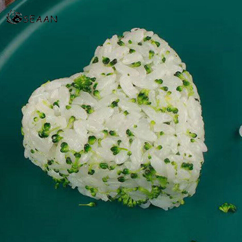 Bộ Dụng Cụ Làm Sushi, Khuôn Làm Sushi 5 Món Bộ Dụng Cụ Làm Sushi Trái Tim Hình Tam Giác Tự Làm Sushi Dụng Cụ Nấu Ăn