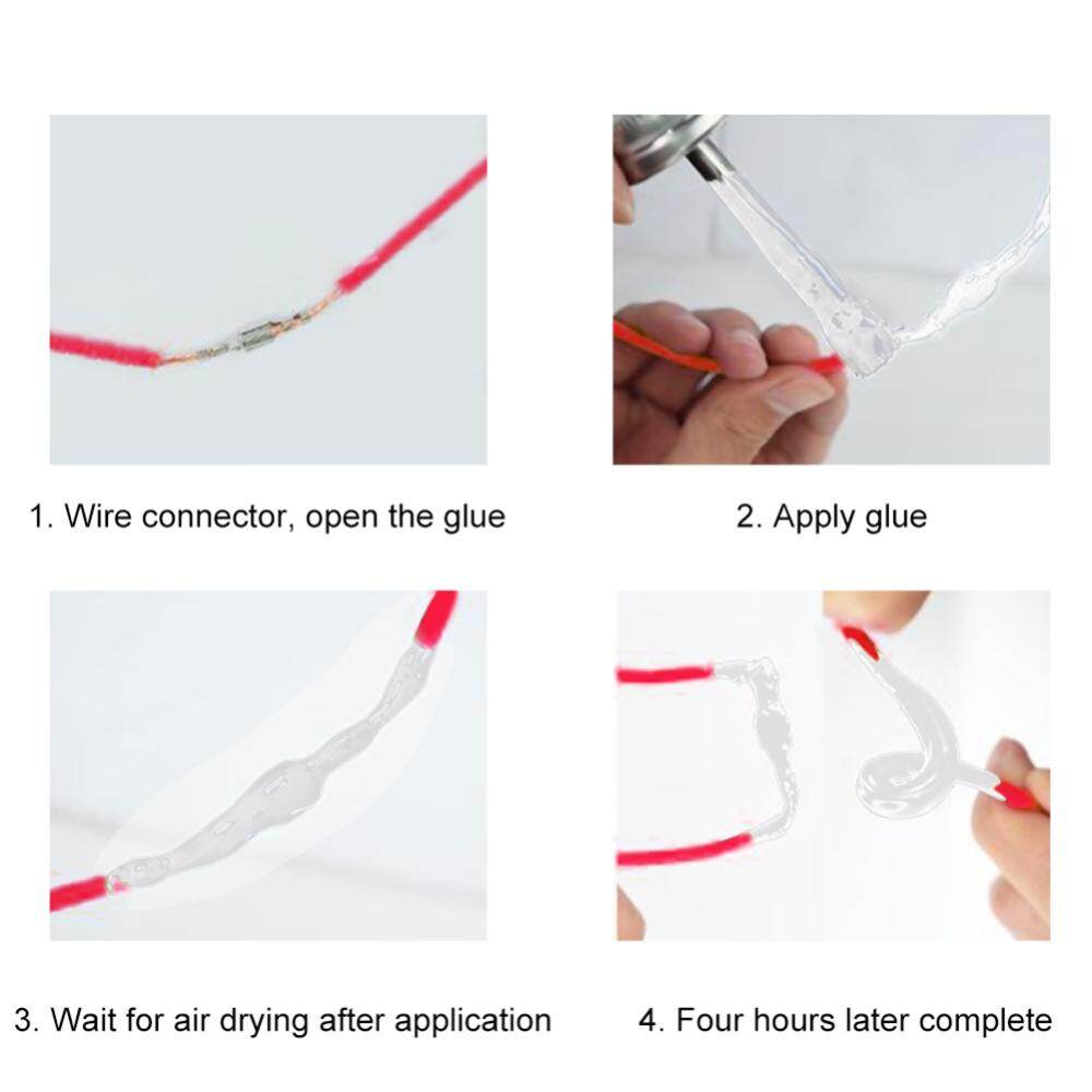 Anti UV Fast Fixed Dry Sealing Glue Waterproof Liquid Insulation Electrical Tape