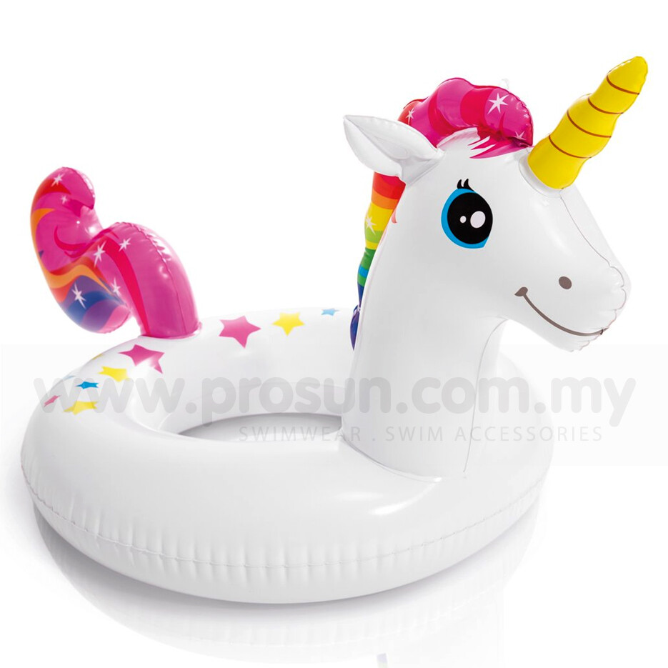 prosun intex unicorn inflatable animal swim ring children age 3 6 pool float floaties wsar unicorn lazada