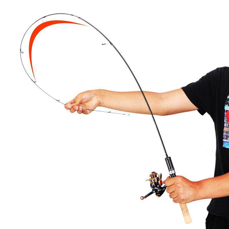 1.8 M Batang Pemintal UL Power Karbon Padat Tip Super Lembut Tongkat Pancing