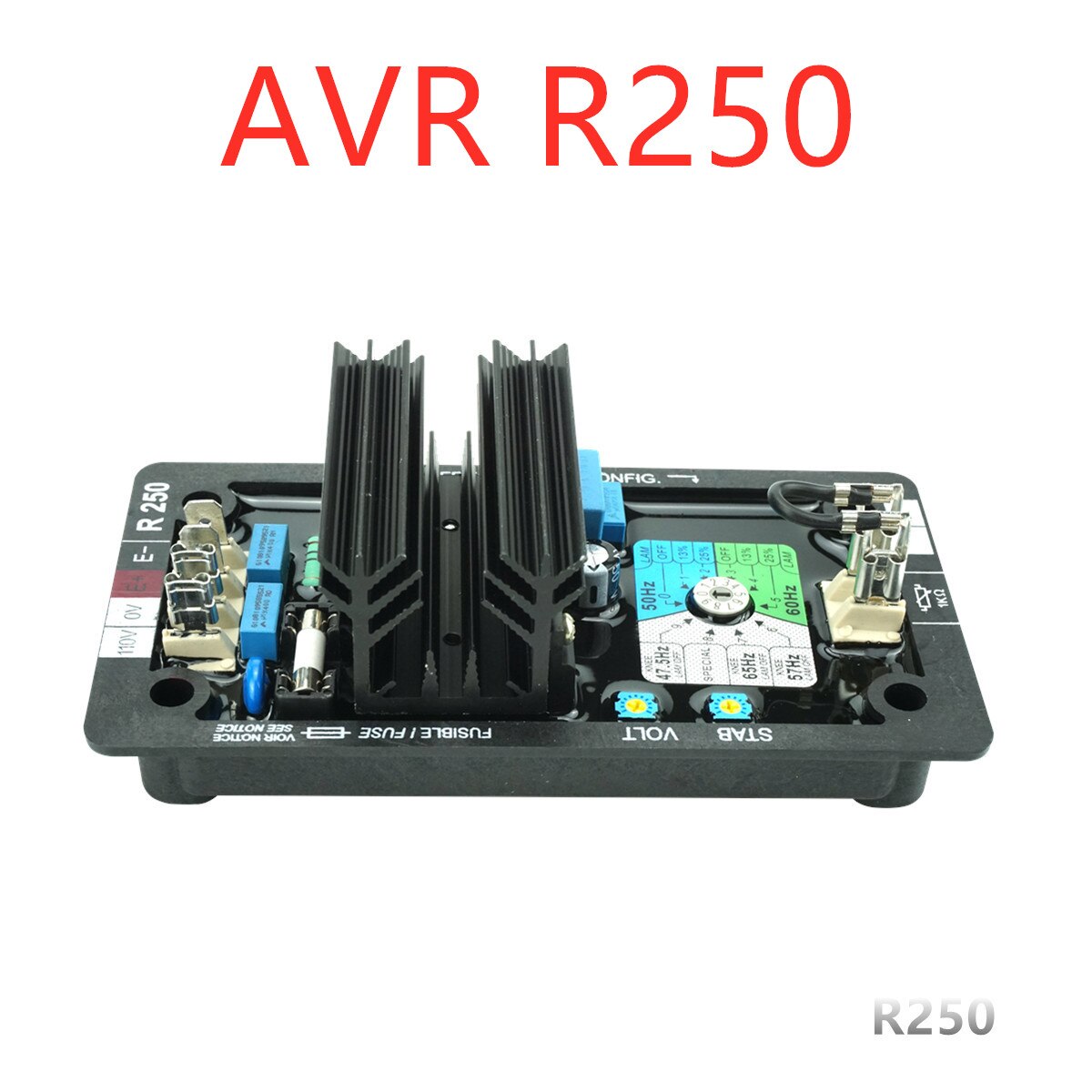 Generator AVR R250 Automatic Voltage Regulator Module Brushless Diesel ...