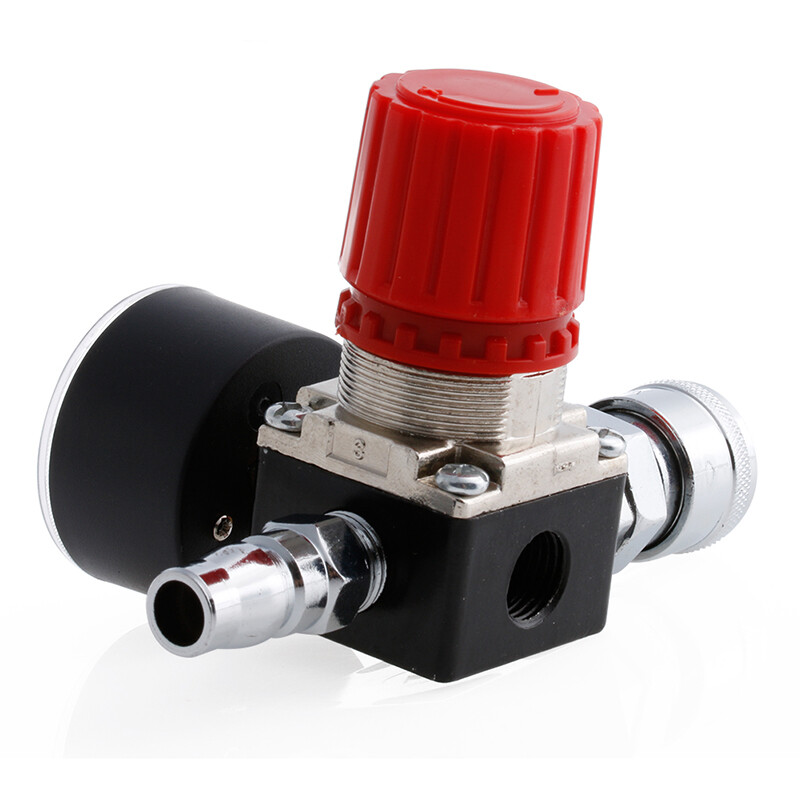 [Hot Sale] 1/4  Air Compressor Regulator Pressure Switch Control 180PSI Relief Valve Gauges