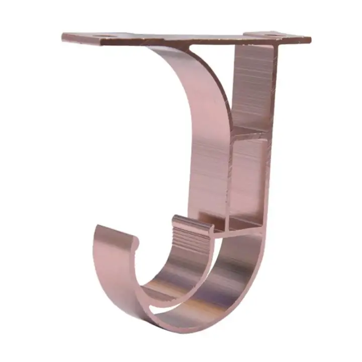 2 Pcs Curtain Rod Holder Ceiling Installation Curtain Drapery Rod