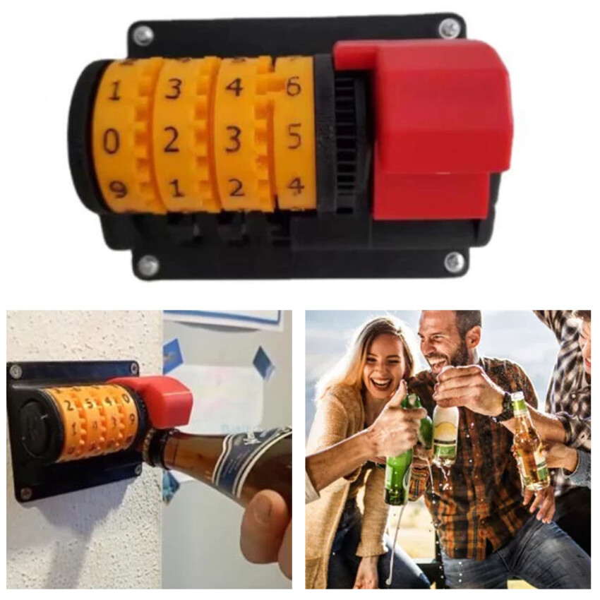 Creative Bottle Opener Automatic Counting Counter Bars Kitchen Beer Soda Drink Cap Opener Accessories Gifts Father'S Day
