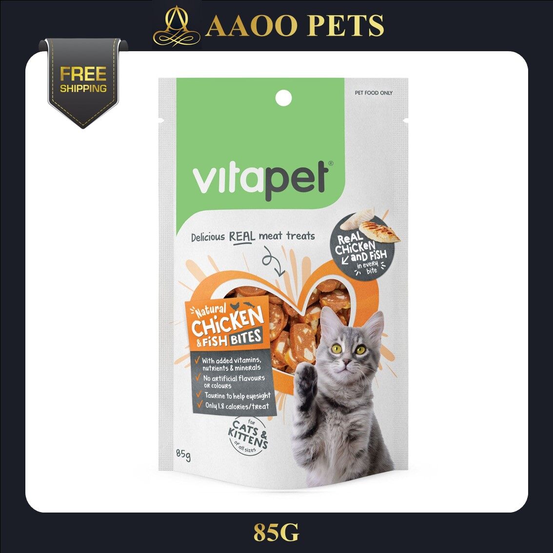 vitapet cat treats