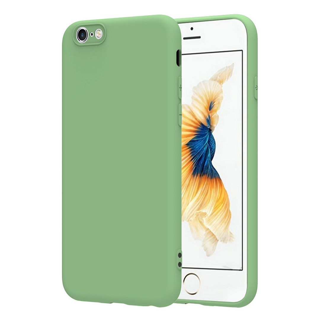 For Apple iphone 6 6S (4.7") CaseỐp lưng silicon mềm mới mềm Vỏ màu dễ thương Bộ đệm chống sốc Vỏ điện thoại Phone Casing