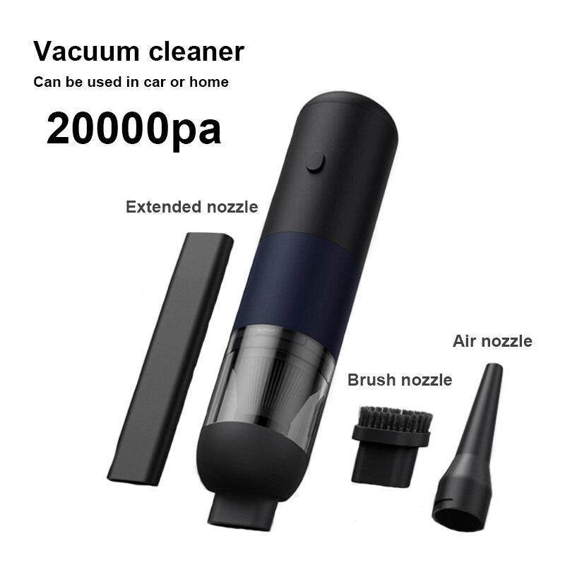 Xiaomi Wireless Car Vacuum Cleaner Cordless Handheld Auto Vacuum Home With Car Dual Use Large Suction Cleaning Machine Tools