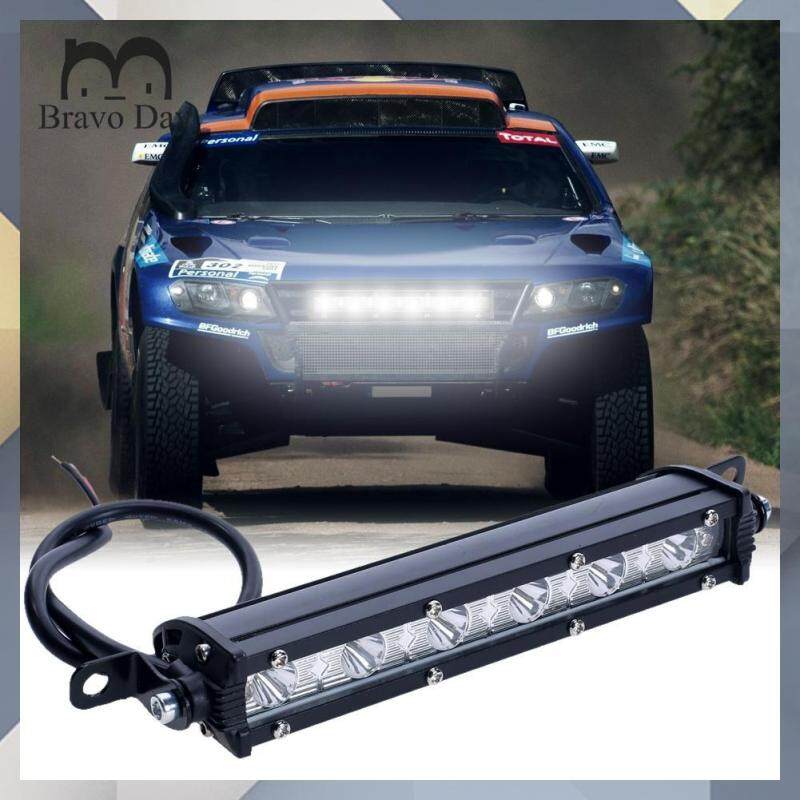 Đèn LED Làm Việc 18W 6000K Thanh Lái Xe Đèn Xe Tải Thuyền Xe Hơi SUV Địa Hình Sương Mù 4
