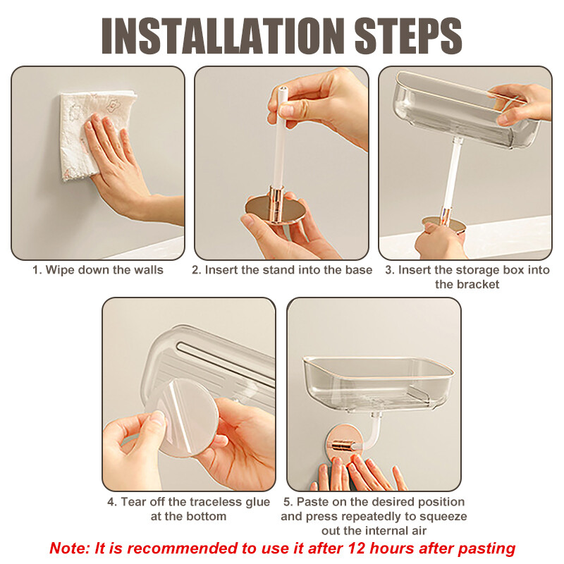 Kitchen Sink Storage Rack ,Multifunctional Draining Storage Shelf,No-Drilling Self-Adhesive Storage Rack,Widely Used for Kitchen, Sink, Bathroom
