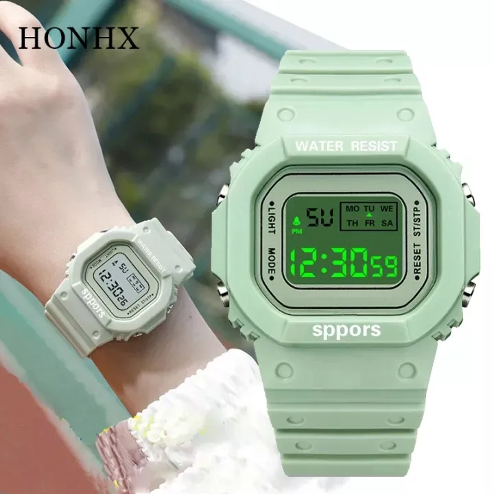 waterproof digital watch ladies