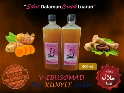 Jus Asam Kunyit Original Homemade Kempis Perut Buang Angin JUS KUNYIT KETAT/WANGI HILANG BAU BADAN,DAN SEGALA BAU