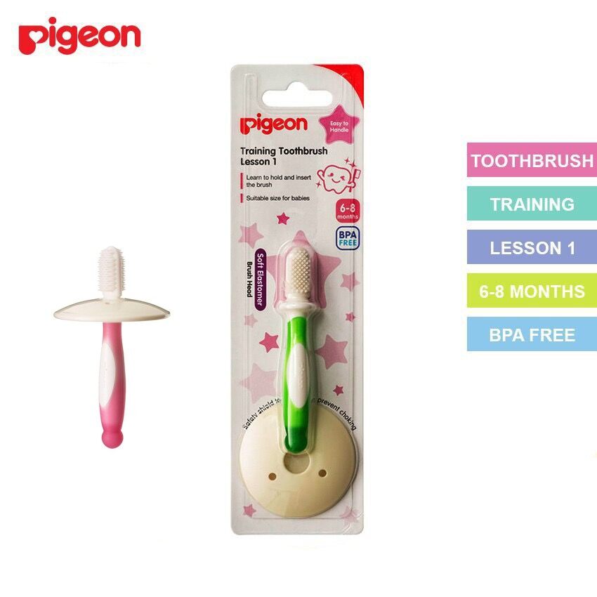 pigeon toothbrush lesson 1