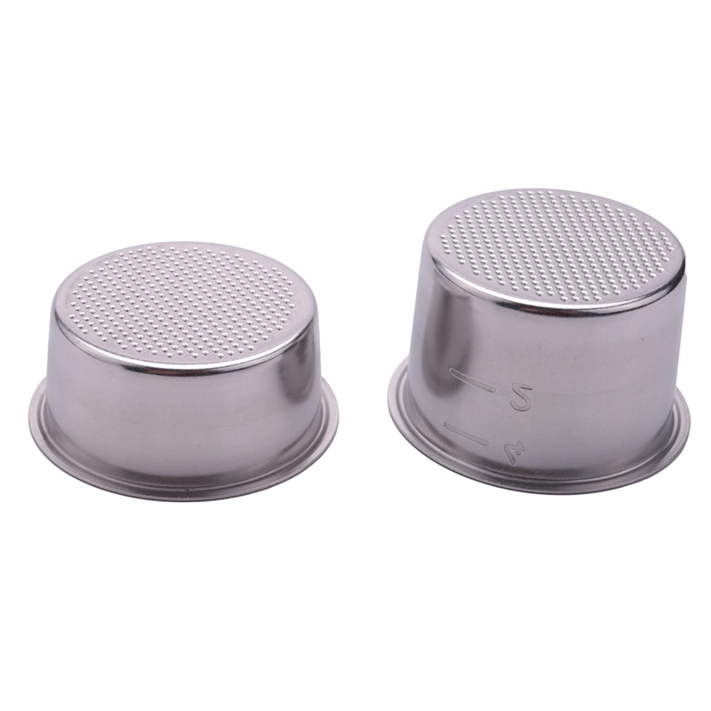 51mm 2/4 Cups Filter Replacement Filter Basket for Coffee Bottomless Portafilter for Delonghi Espresso Machine Parts