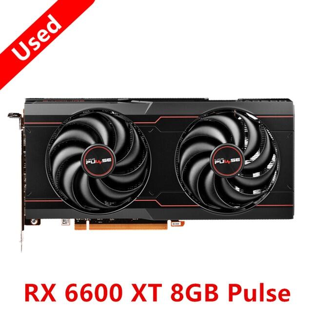 1 Sapphire RX 6600 XT Nitro 6600XT Nitro+ 8GB Video Cards AMD GPU ...