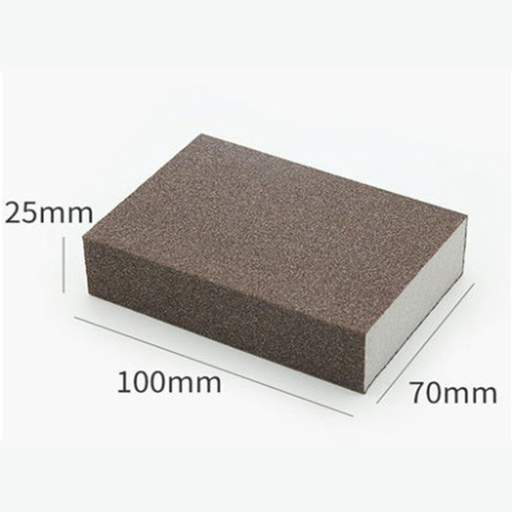 Grit 60/80/120/210 Wall-Grinding Sponge Sand Block Sandpaper Polished Sand Brick