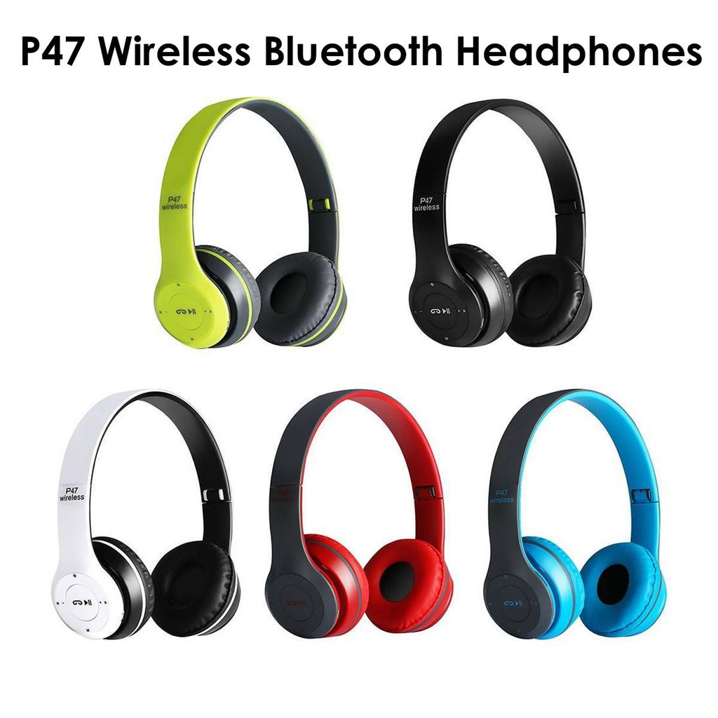 Casque Bluetooth P47 Extra Bass Casque sans fil avec micro_voghion.com
