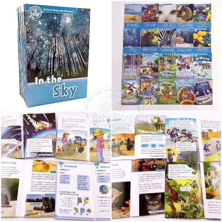 Oxford Read and Discover Level 1 - Level 6 English Language