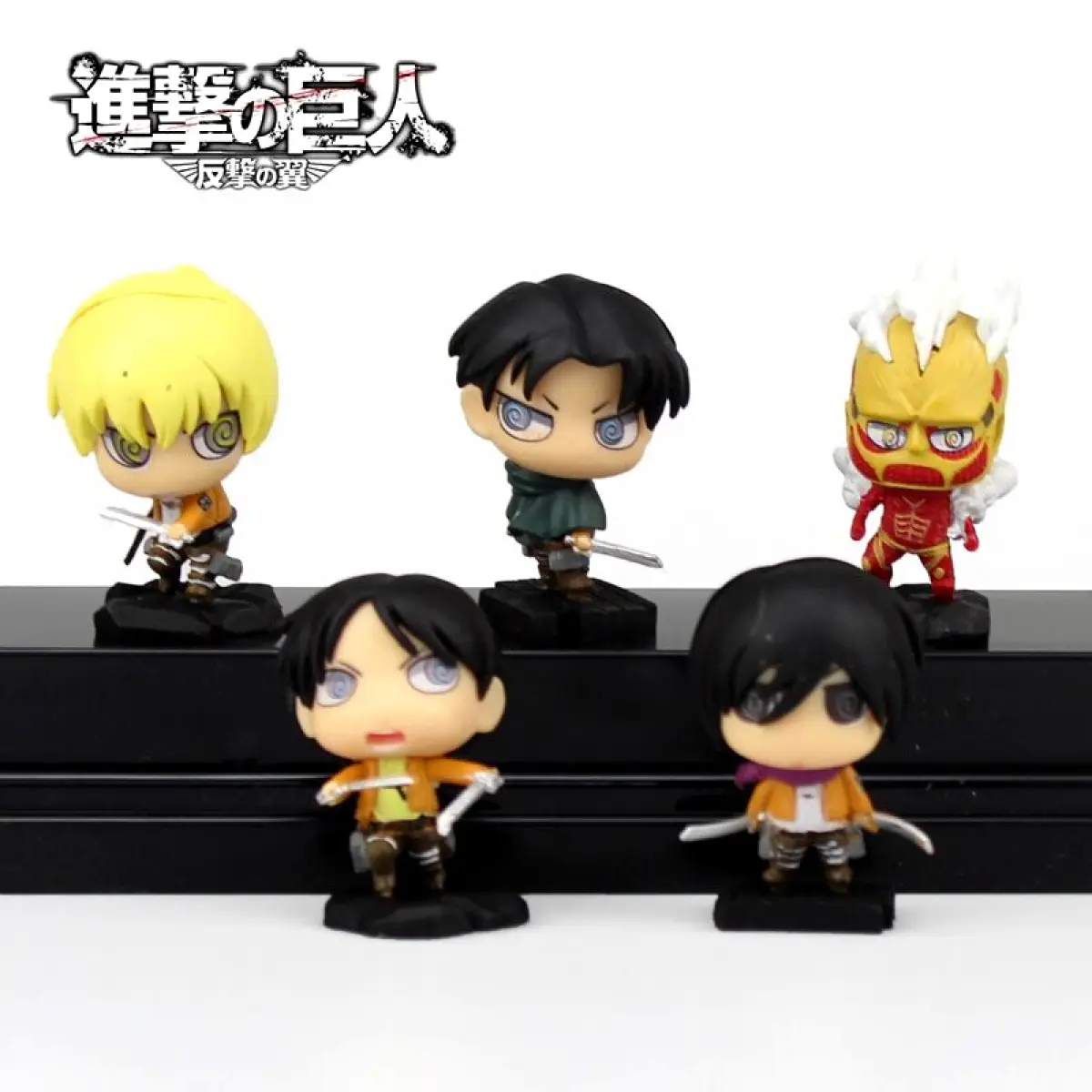 attack on titan mini figures