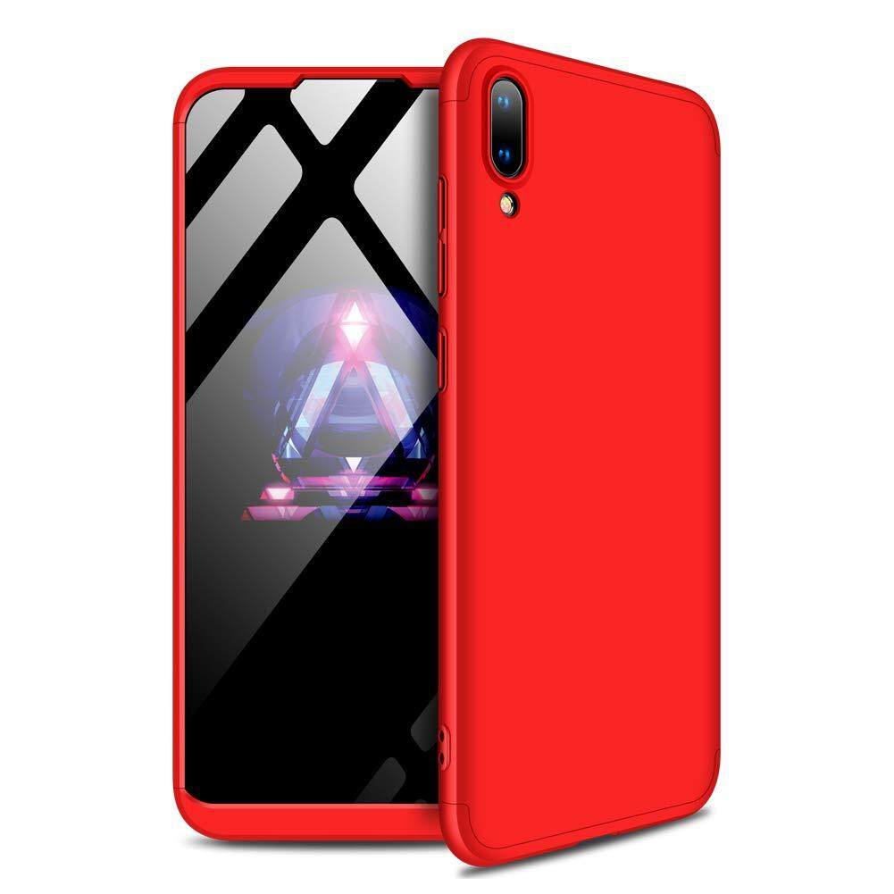 Untuk Vivo Y93S Dual Embed Ultra Ramping Knight Seri Hybrid Hard 360 Derajat Seluruh Badan Pelindung Casing Matte