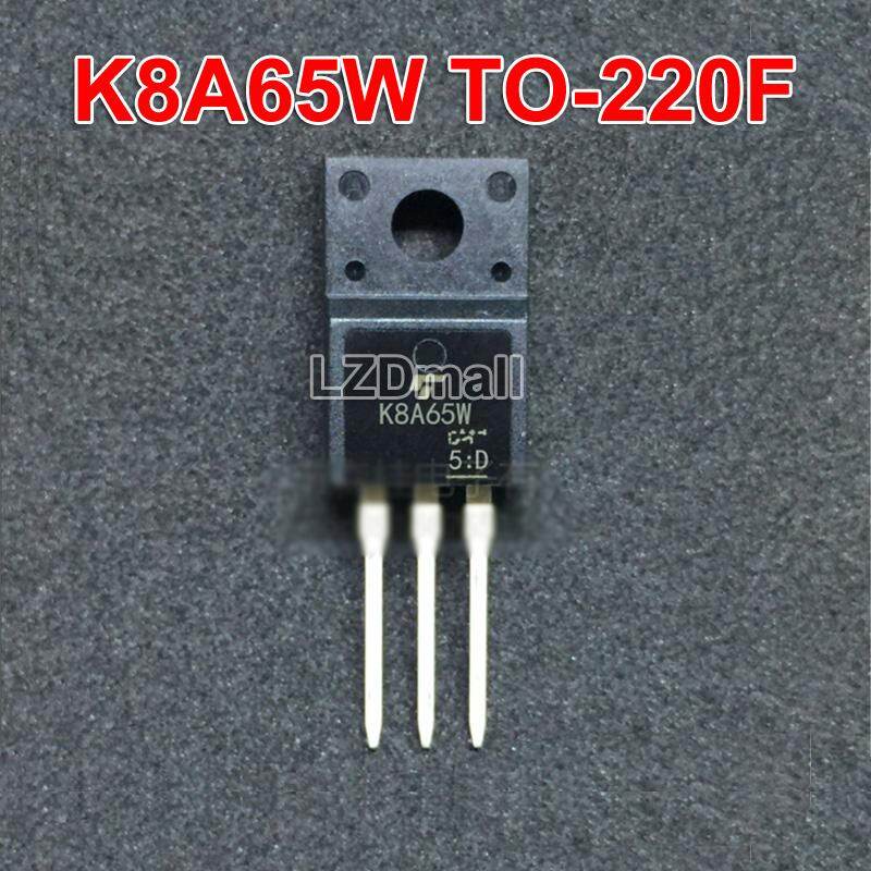 5pcs tk8a65w to-220f k8a65w 8a/650v n-channel mosfet transistor new original
