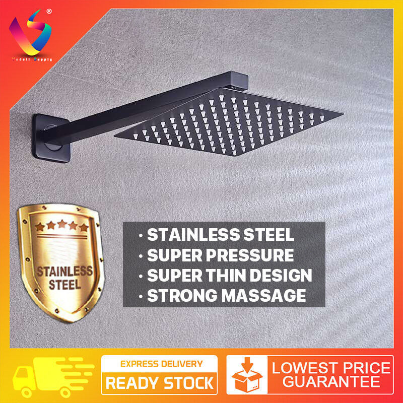 VODELL Stainless Steel Shower Head 360 Degree Rainfall Showerhead