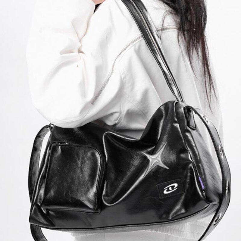NALLCHEER women's bag fashion single shoulder bag crossbody bag large capacity student class commuting bag leisure handbag Tote bag