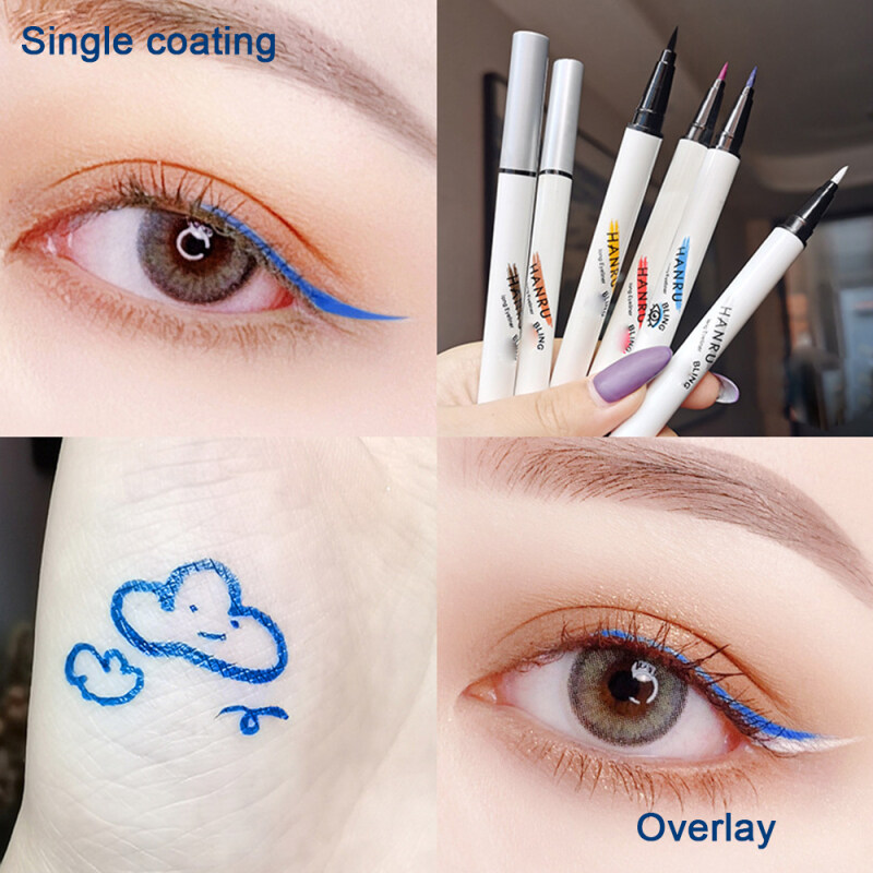 1 Cái Đầy Màu Sắc Neon Màu Xanh Lá Cây Trắng Matte Lỏng Eyeliner Pencil Không Thấm Nước Trang Điểm Lỏng Eye Liner Màu Xanh Lá Cây Màu Vàng Mắt Mỹ Phẩm Bút Công Cụ Trang Điểm giá rẻ