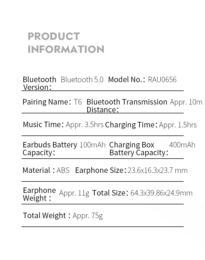eb60 rockspace bluetooth earphones price