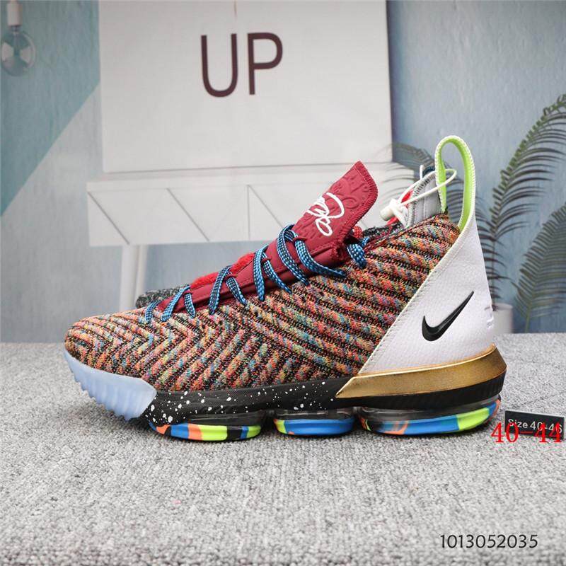 2019 Nike L E B R O N 16 L M T D 1 T H R U 5 ชายรองเท้าบาสเก็ตบอลระบายอากาศที่สะดวกสบายรองเท้าผ้าใบกลางแจ้งรองเท้ากีฬา Bo1364 By Grd Trade