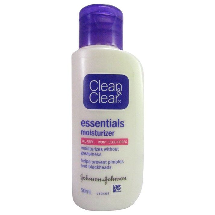 moisturizer clean & clear