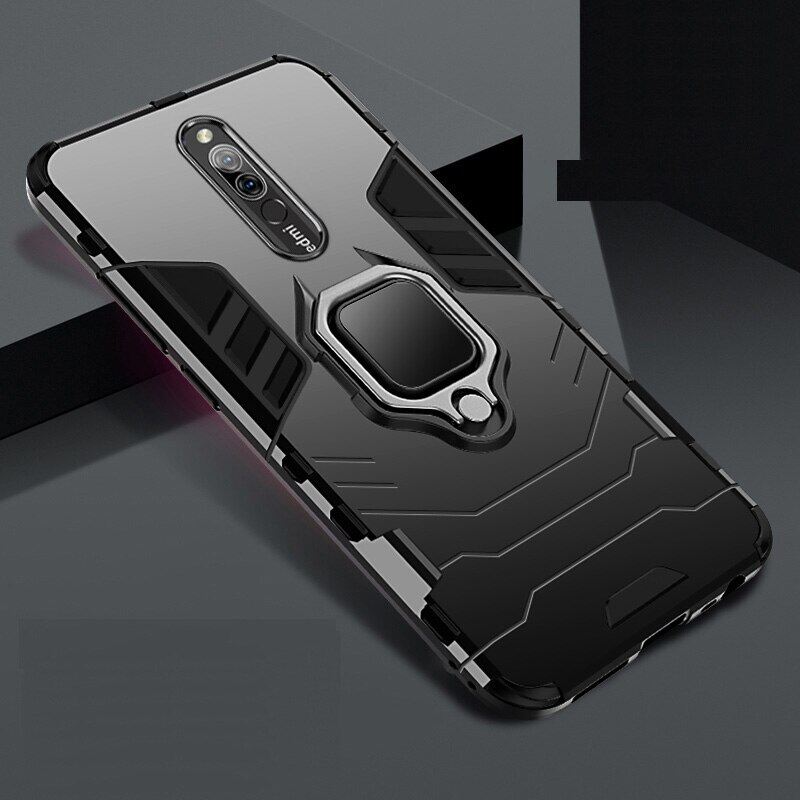 Atacado de Para Xiaomi Redmi Note 8 Tuba TPU à Prova de Choque Com Anel de Dedo